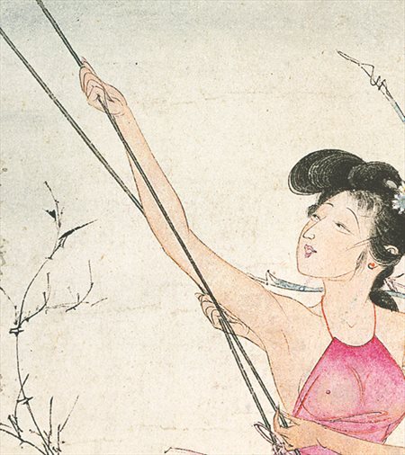 西畴县-胡也佛的仕女画和最知名的金瓶梅秘戏图